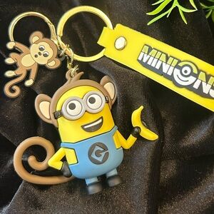MINIONS MONKEY KEY CHAIN BRAND NEW